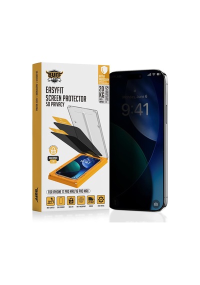 5d Privacy Easyfit 2 Adet Kolay Uygulama Aparatlı Ekran Koruyucu Temperli Hayalet Ekran Cam 17 Pro Max Iphone16 Pro Max