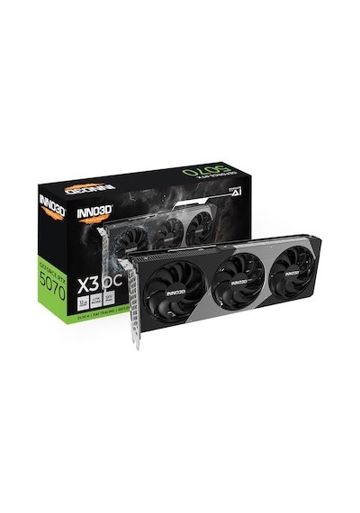 Inno3D GeForce RTX5070 N50703-12D7X-195064L x3 OC 12 GB GDDR7 192 Bit Ekran Kartı