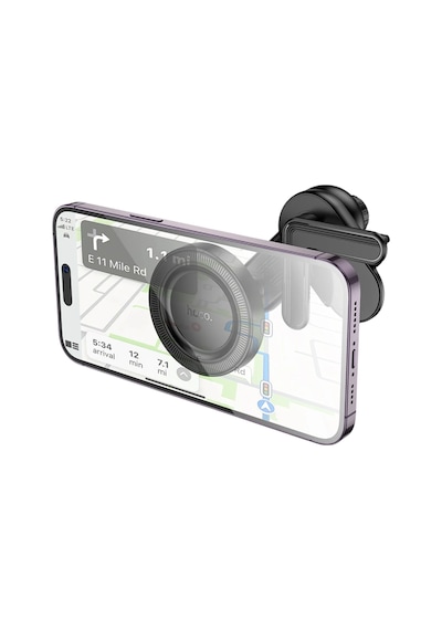 Hoco. H57 Show Araç Carplay Ekranına Sabitlenen Manyetik Telefon Tutucu - Siyah
