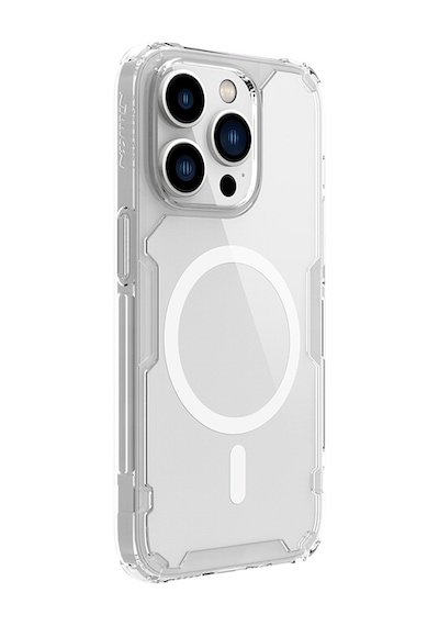 Nillkin Apple Uyumlu iPhone 14 Pro Max Magsafe Özellikli Nature Tpu Pro Kapak Şeffaf