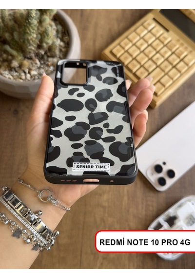 Redmi Note 10 Pro 4g Uyumlu Lüks Leopar Desenli Silikon Telefon Kılıf Desen3