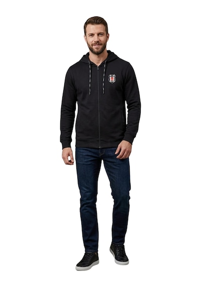 Beşiktaş Lisanslı Spor Okulları Siyah Yetişkin Sweat