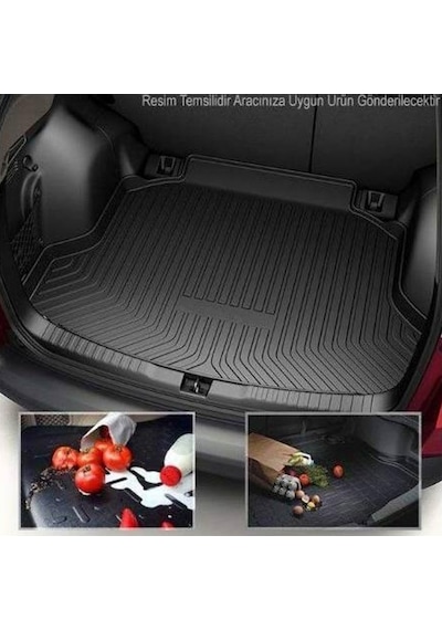 Toyota C-hr 2016 2017 2018 2019 2020 2021 2022 İle Uyumlu Bagaj Havuzu Paspası Kokusuz A+ Kalite 1 Adet