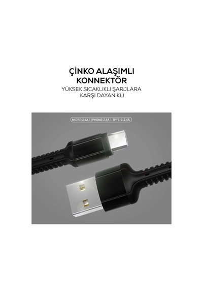 Zore Ls63 Lightning Usb Kablo
