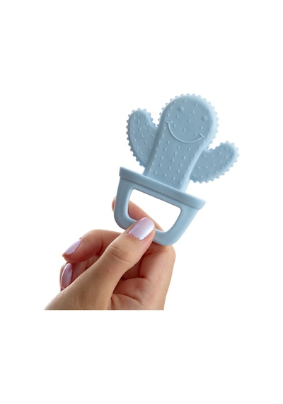 Babyjem Yumuşak Diş Kaşıyıcı Kaktüs Mavi