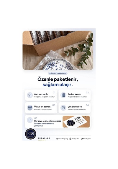 Lilya 14 Parça 6 Kişilik Kahvaltı Takımı Diğer
