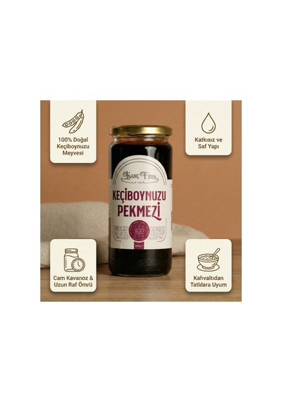 Doğal Keçiboynuzu Pekmezi 600 Gr - Şeker İlavesiz & Geleneksel Üretim - 841872368