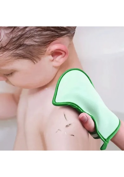 Yumuşak Banyo Duş Süngeri Eldiven Çok Renkli