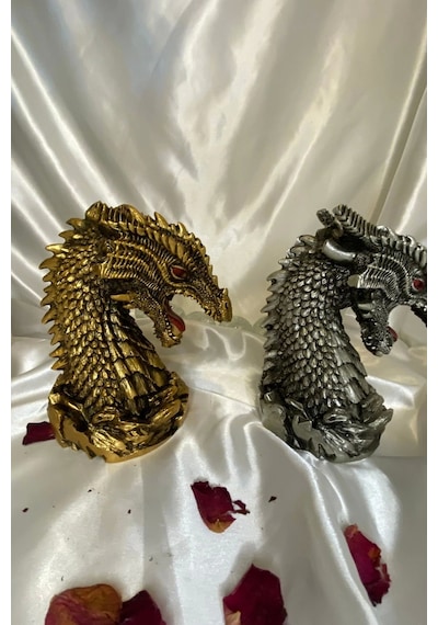 Feng Shui Dragon Ejder Kafası 2li Ejderha Kafası