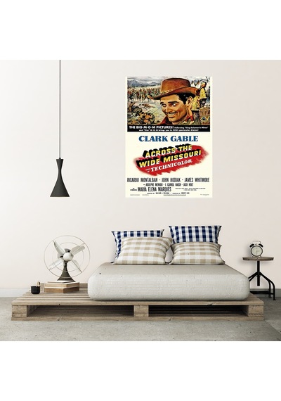 Across The Wide Missouri 1951 Poster