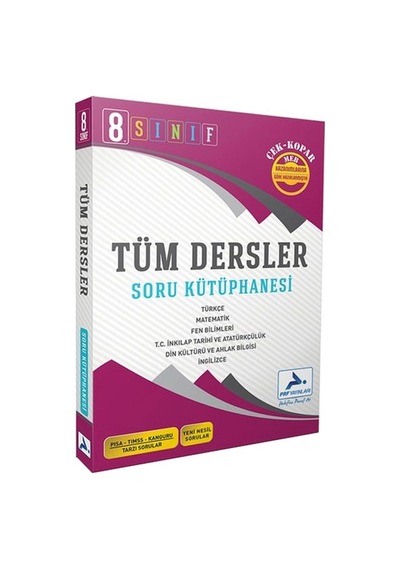 8 Sınıf Tüm Dersler Soru Bankası Paraf Yayınları