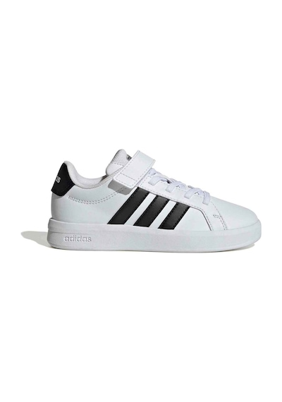 Adidas Grand Court 3.0 El C Çocuk Spor Ayakkabı Beyaz - Siyah