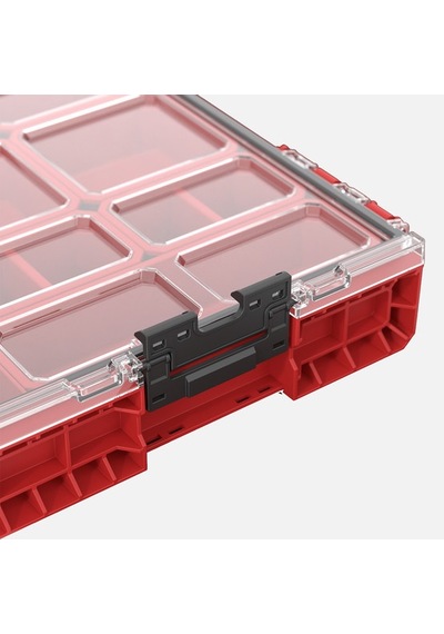 Qbrick System Pro Organizer 200 Red Ultra Hd 6 L Organizer, 8 Kovalı, Kırmızı