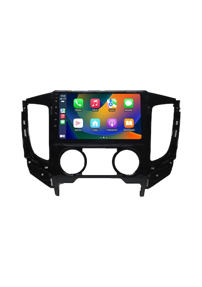 Navigate Mitsubishi L200 Android Carplay Multimedya 2015-2022 Manuel Klima 2gb Ram + 32gb Hafıza + 4 Çekirdek