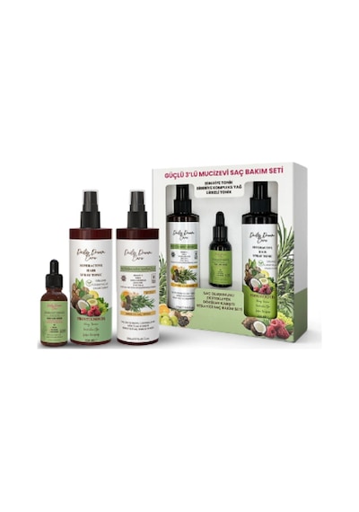 Rosemary Miracle Biberiye Bakımı 3 Lü Set Tonik + Serum
