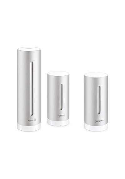 Kablosuz Dış Mekan Sensörü + Ek Modüle Sahip Netatmo İç Ve Dış Hava Durumu İstasyonu, Amazon Alexa, Google Home Ve Apple Homekit İle Uyumlu, Nbu-nws-nım-eu