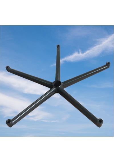 Sandofis Ahtapot Siyah Metal Ayak+5 Adet İthal Teker