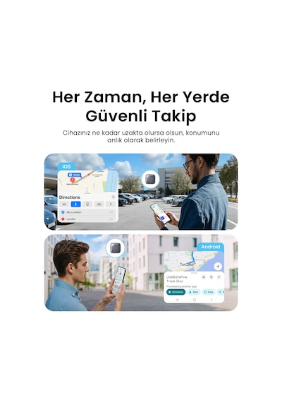 Ugreen Finder Pro Bluetooth 5.4 Akıllı Cihazı, 75646