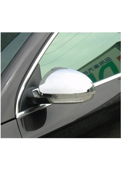 Volkswagen Passat B6 Uyumlu 2005-2010 Krom Ayna Kapağı 2 Parça Paslanmaz  Çelik