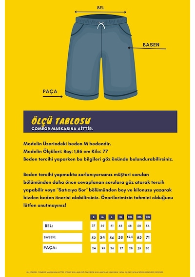 Regular Fit Yanları Cepli Rahat Kesim Erkek Şort Antrasit