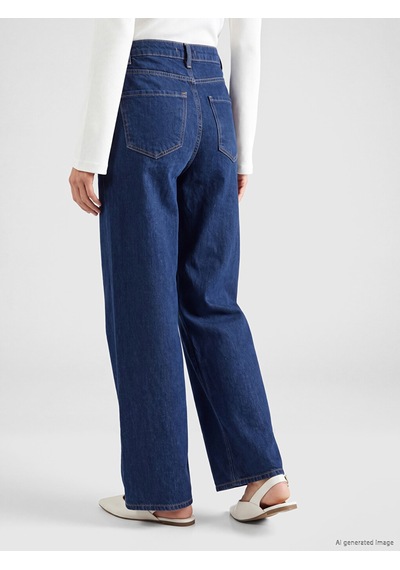 Lc Waikiki Lc Waıkıkı İndigo Wideleg Kadın Jean Pantolon