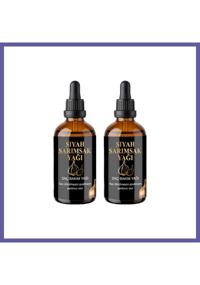 Bezos Siyah Sarımsak Ve Pirinç Suyu Saç Serumu 50 Ml 2 Adet - Sülfatsız, Parabensiz Nıda