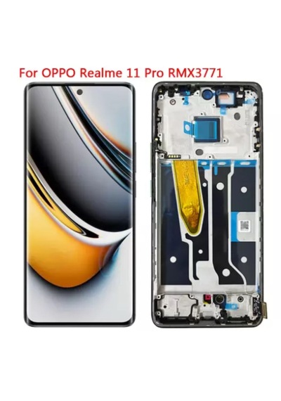 Oppo Realme 11 Pro Lcd Ekran Dokunmatik Çıtalı Rmx3771
