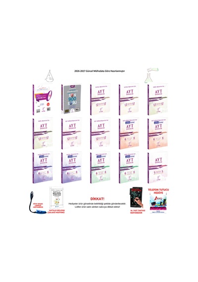 Karekök Ayt Tüm Dersler Konu Anlatımlı Soru 15 Kitap Seti