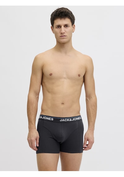 Jack & Jones Erkek 3'lü Boxer Paketi - Timothy - 12291495 Dark Navy