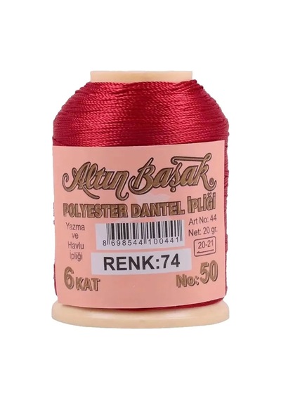 Jenerik 3 Adet Altınbaşak Oya Ve Dantel İpi 20 Gr - Royaleks - No: 074