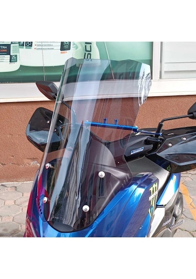 N-max 125 Ve 155 2015-2020 Uyumlu Uzun Tur Camı 58cm Füme