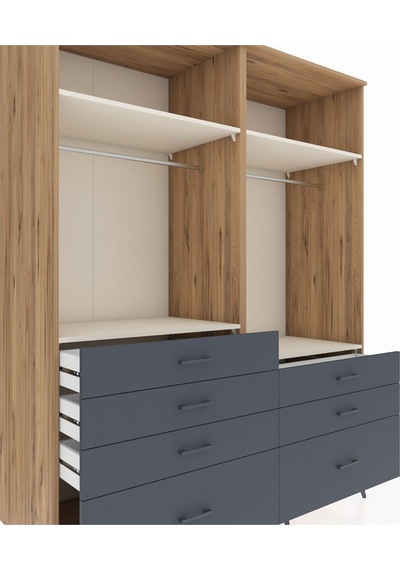 Kronos Gardrop 4 Raflı 7 Çekmeceli 2 Askılı 176x59x221 Çam-aytaşı/antrasit Aytaşı/antrasit Kronos Gardrop 4 Raflı 7 Çekmeceli 2 Askılı 176x59x221 Çam-aytaşı/antrasit Aytaşı/antrasit