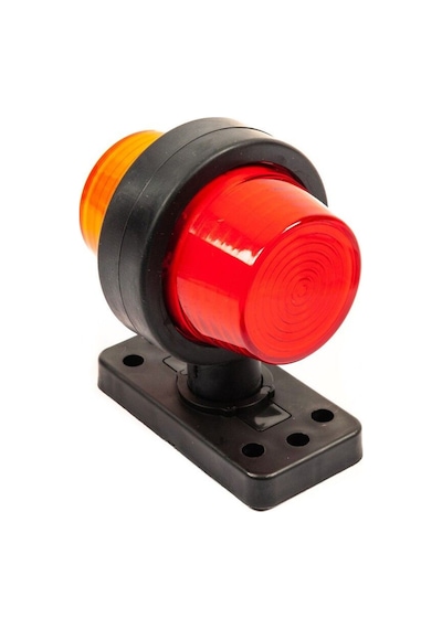Ahmet Otomotiv Büyük Boy Takoz Lamba Sarı-kırmızı 12v-24v