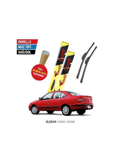 Renault Megane 1 İnwells Muz Silecek 1996-2002