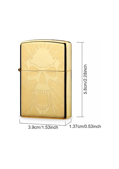 Valkyrie Gold Kuru Kafa Tasarım Usb Şarjlı Elektrikli Rüzgar Geçirmez Çift Arc Ateşleme Çakmak