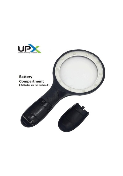Upx 605b Led Işıklı El Tipi Büyüteç 3x 4,5x 25x Diopter