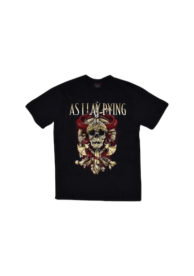 Stoned&Fame Erkek Siyah Asilay Dying Baskılı T-shirt SIYAH Siyah