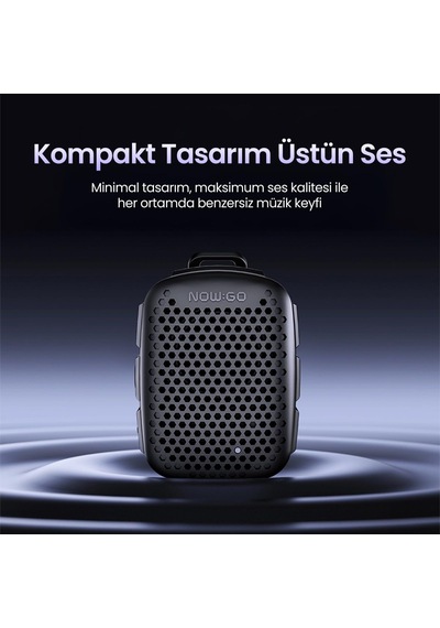 Lava Clip 5w Klipsli Su Geçirmez Taşınabilir Mini Bluetooth Hoparlör Bej
