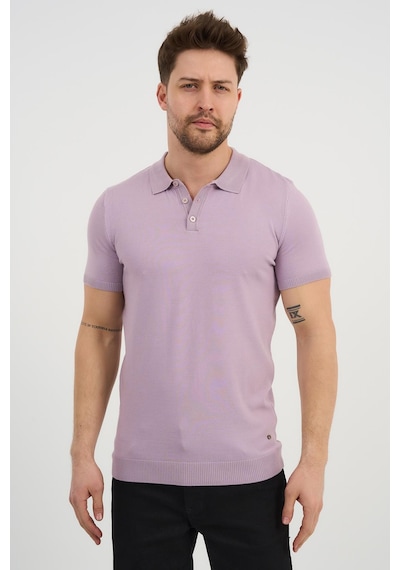 Alexander Gardi Alexandergardı Polo Yaka Düğmeli Triko T-shirt 50024 Lila Alexander Gardi Alexandergardı Polo Yaka Düğmeli Triko T-shirt 50024 Lila