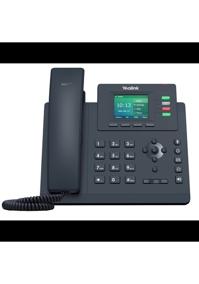 Yealınk Sıp-t33g, Masaüstü, Kablolu Ip Telefon, Siyah, 2.4&amp Quot Renkli Ekran, 2xgigabit Etherne