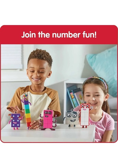 Numberblocks Friends Six To Ten Hm95357-uk