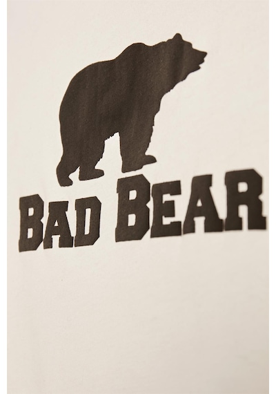 Bad Bear Bear Tee Kids Off-white Beyaz T-shirt Çocuk Tişört-beyaz Beyaz