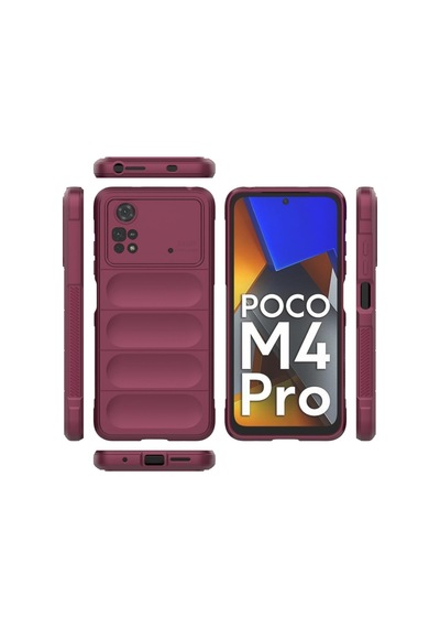 Xiaomi Poco M4 Pro 4g Kılıf Optimum Lens Çerçeveli Silikon Kapak