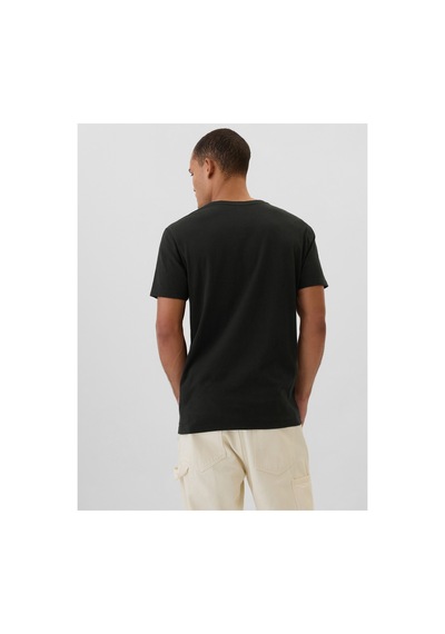 Gap V-frch Everyday Soft Erkek Tişört SIYAH