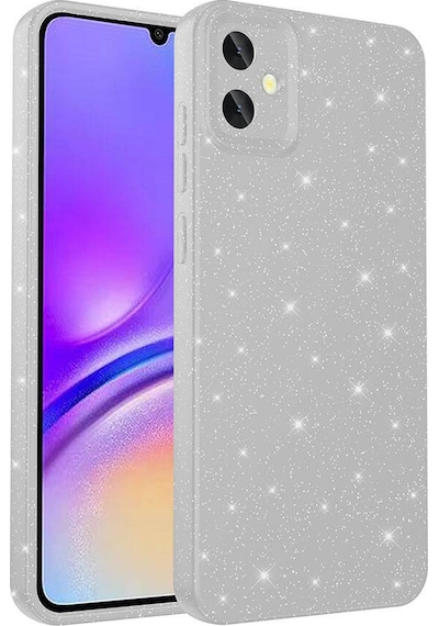 Goocamp Galaxy Uyumlu A05 Kılıf Kamera Korumalı Simli Lüks Koton Kapak - Pembe Koyu Pembe Koyu