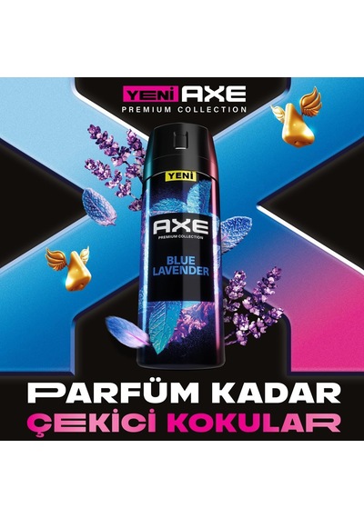 Axe Premium Collection Erkek Sprey Deodorant Blue Lavender 150 Ml