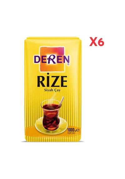Rize Dökme Çay 1000 Gr 6 Adet