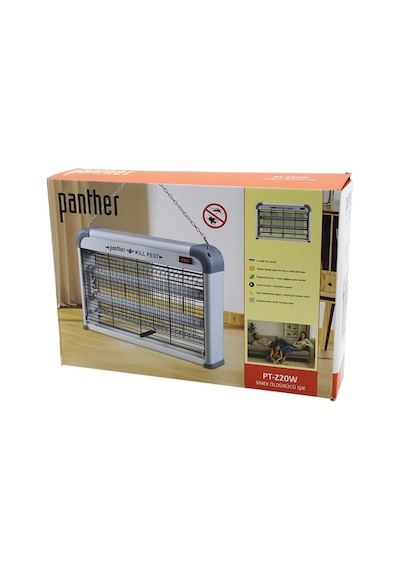 Lunaev Dikdörtgen Model Sinek Öldürücü Cız Makine 2x10w Masa Üstü - Askı Halkalı Etki 40m 226x38x7cm