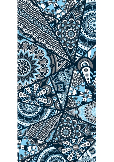 Buffalo Bandana Tria Blue Siyah