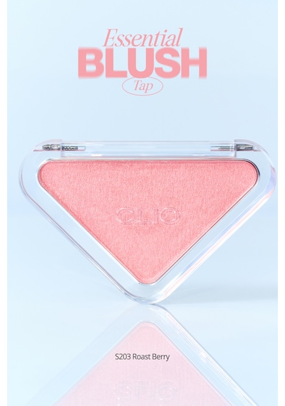 Clio Katmanlanabilir Yumuşak Dokulu Işıltılı Bitiş Sunan Allık Essential Blush Tap S203 Roast Berry